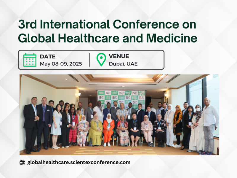 3rd International Conference on Global Healthcare and Medicine