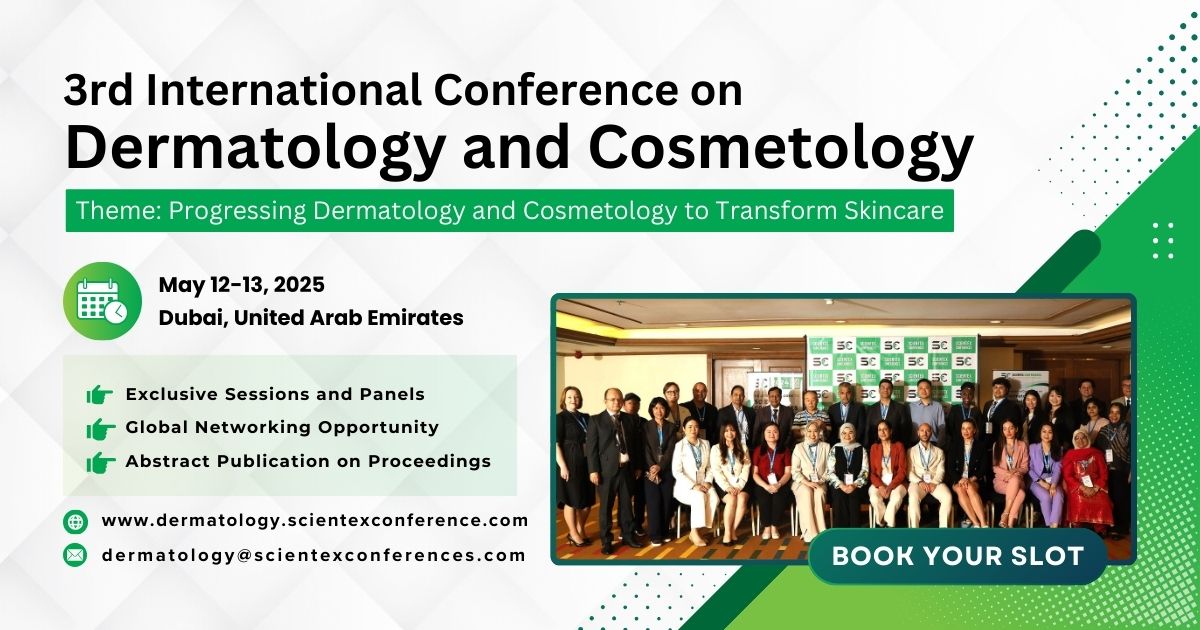 3rd International Conference on Dermatology and Cosmetology